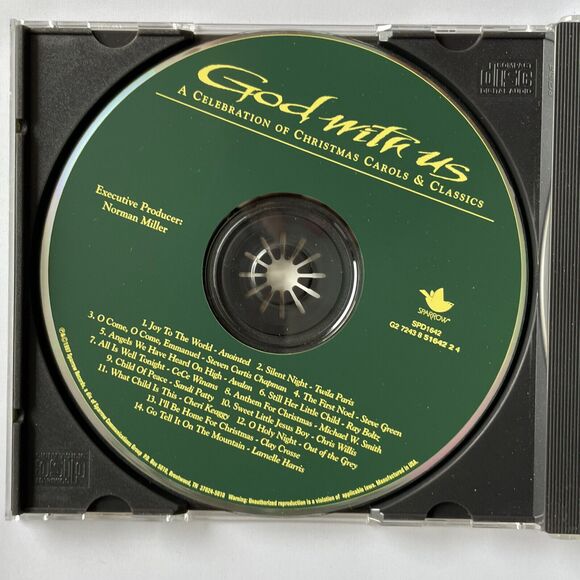 God With Us USED CD Compact Disc Chapman, Patty, Smith, Twiila Paris + more - Picture 2 of 3